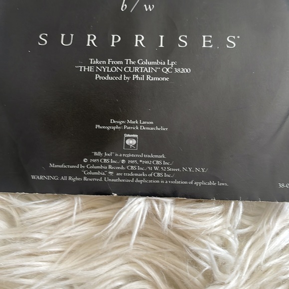 Vtg Billy Joel you’re only human second wind 45 small record in paper sleeve - Picture 14 of 17